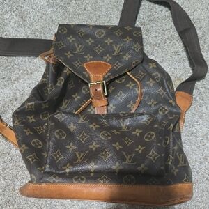 Louis Vuitton Dark Brown Monogram Backpack